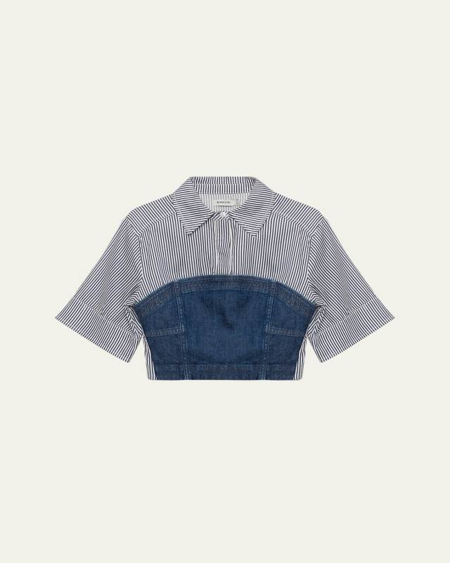 Adams Short-Sleeve Combo Shirt